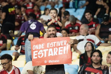 RIO DE JANEIRO (RJ) - 04.02.2026 - BRAZILIAN CHAMPIONSHIP - FLAMENGO X INTERNACIONAL - Flamengo x Internacional maçı bu Çarşamba Maracan Şampiyonası için Maracan 'da (4)).