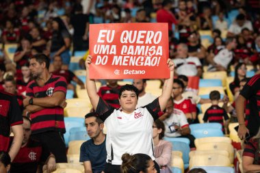 RIO DE JANEIRO (RJ) - 04.02.2026 - BRAZILIAN CHAMPIONSHIP - FLAMENGO X INTERNACIONAL - Flamengo x Internacional maçı bu Çarşamba Maracan Şampiyonası için Maracan 'da (4)).