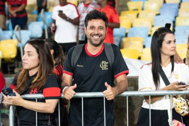 RIO DE JANEIRO, (RJ) - 07.02.2026 - CARIOCA CHAMPIONSHIP - FLAMENGO X SAMPAIO CORRA - Flamengo x Sampaio Corra ile Cumartesi gecesi Maracan 'da oynanan Carioca Şampiyonası maçı (07)).