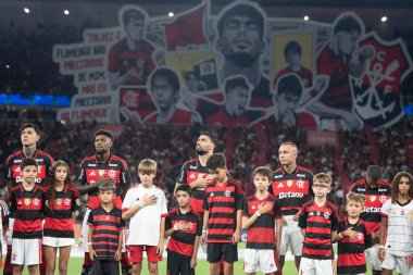 RIO DE JANEIRO (RJ) - 04.02.2026 - BRAZILIAN CHAMPIONSHIP - FLAMENGO X INTERNACIONAL - Flamengo x Internacional maçı bu Çarşamba Maracan Şampiyonası için Maracan 'da (4)).