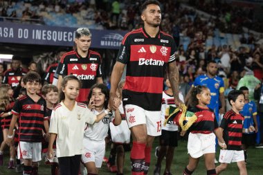 RIO DE JANEIRO, (RJ) - 07.02.2026 - CARIOCA CHAMPIONSHIP - FLAMENGO X SAMPAIO CORRA - Flamengo x Sampaio Corra ile Cumartesi gecesi Maracan 'da oynanan Carioca Şampiyonası maçı (07)).
