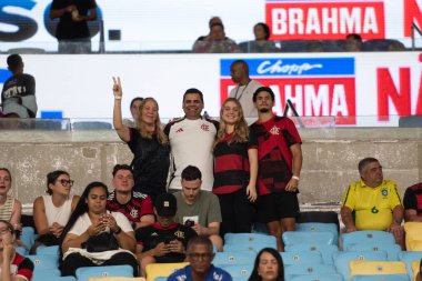 RIO DE JANEIRO, (RJ) - 07.02.2026 - CARIOCA CHAMPIONSHIP - FLAMENGO X SAMPAIO CORRA - Flamengo x Sampaio Corra ile Cumartesi gecesi Maracan 'da oynanan Carioca Şampiyonası maçı (07)).