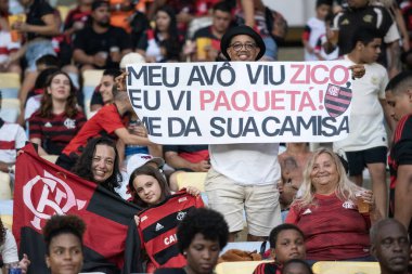 RIO DE JANEIRO (RJ) - 04.02.2026 - BRAZILIAN CHAMPIONSHIP - FLAMENGO X INTERNACIONAL - Flamengo x Internacional maçı bu Çarşamba Maracan Şampiyonası için Maracan 'da (4)).