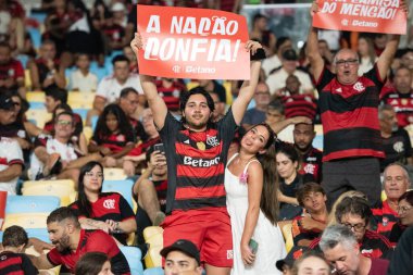RIO DE JANEIRO (RJ) - 04.02.2026 - BRAZILIAN CHAMPIONSHIP - FLAMENGO X INTERNACIONAL - Flamengo x Internacional maçı bu Çarşamba Maracan Şampiyonası için Maracan 'da (4)).