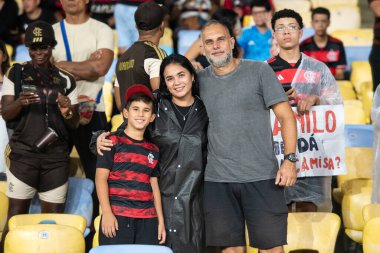 RIO DE JANEIRO, (RJ) - 07.02.2026 - CARIOCA CHAMPIONSHIP - FLAMENGO X SAMPAIO CORRA - Flamengo x Sampaio Corra ile Cumartesi gecesi Maracan 'da oynanan Carioca Şampiyonası maçı (07)).