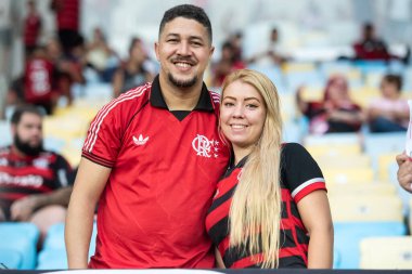 RIO DE JANEIRO (RJ) - 04.02.2026 - BRAZILIAN CHAMPIONSHIP - FLAMENGO X INTERNACIONAL - Flamengo x Internacional maçı bu Çarşamba Maracan Şampiyonası için Maracan 'da (4)).