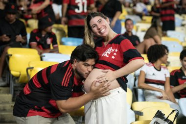 RIO DE JANEIRO, (RJ) - 07.02.2026 - CARIOCA CHAMPIONSHIP - FLAMENGO X SAMPAIO CORRA - Flamengo x Sampaio Corra ile Cumartesi gecesi Maracan 'da oynanan Carioca Şampiyonası maçı (07)).