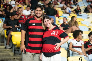 RIO DE JANEIRO, (RJ) - 07.02.2026 - CARIOCA CHAMPIONSHIP - FLAMENGO X SAMPAIO CORRA - Flamengo x Sampaio Corra ile Cumartesi gecesi Maracan 'da oynanan Carioca Şampiyonası maçı (07)).