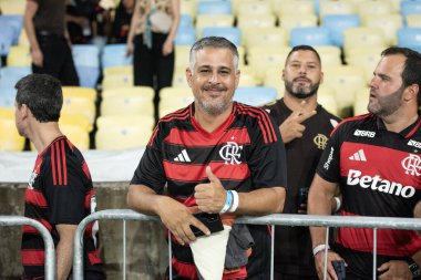 RIO DE JANEIRO, (RJ) - 07.02.2026 - CARIOCA CHAMPIONSHIP - FLAMENGO X SAMPAIO CORRA - Flamengo x Sampaio Corra ile Cumartesi gecesi Maracan 'da oynanan Carioca Şampiyonası maçı (07)).