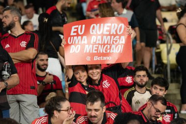 RIO DE JANEIRO (RJ) - 04.02.2026 - BRAZILIAN CHAMPIONSHIP - FLAMENGO X INTERNACIONAL - Flamengo x Internacional maçı bu Çarşamba Maracan Şampiyonası için Maracan 'da (4)).