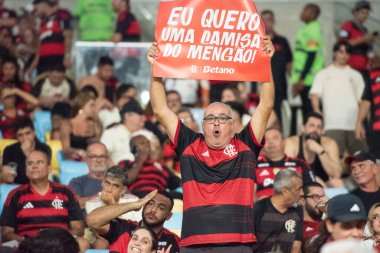 RIO DE JANEIRO (RJ) - 04.02.2026 - BRAZILIAN CHAMPIONSHIP - FLAMENGO X INTERNACIONAL - Flamengo x Internacional maçı bu Çarşamba Maracan Şampiyonası için Maracan 'da (4)).