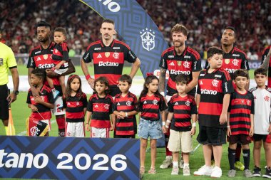 RIO DE JANEIRO (RJ) - 04.02.2026 - BRAZILIAN CHAMPIONSHIP - FLAMENGO X INTERNACIONAL - Flamengo x Internacional maçı bu Çarşamba Maracan Şampiyonası için Maracan 'da (4)).