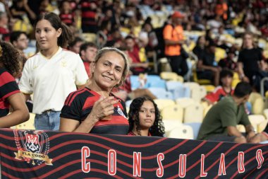 RIO DE JANEIRO, (RJ) - 07.02.2026 - CARIOCA CHAMPIONSHIP - FLAMENGO X SAMPAIO CORRA - Flamengo x Sampaio Corra ile Cumartesi gecesi Maracan 'da oynanan Carioca Şampiyonası maçı (07)).