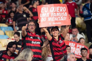 RIO DE JANEIRO (RJ) - 04.02.2026 - BRAZILIAN CHAMPIONSHIP - FLAMENGO X INTERNACIONAL - Flamengo x Internacional maçı bu Çarşamba Maracan Şampiyonası için Maracan 'da (4)).