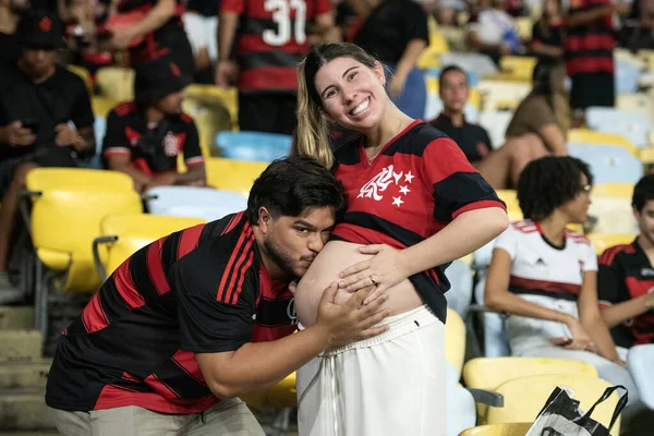 RIO DE JANEIRO, (RJ) - 07.02.2026 - CARIOCA CHAMPIONSHIP - FLAMENGO X SAMPAIO CORRA - Flamengo x Sampaio Corra ile Cumartesi gecesi Maracan 'da oynanan Carioca Şampiyonası maçı (07)).