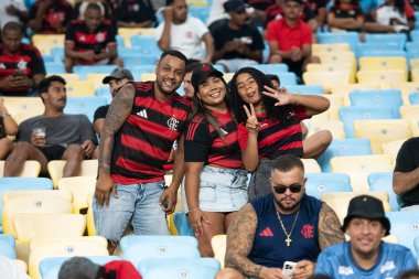 RIO DE JANEIRO, RJ - 02.03.2026 - CAMPEONATO CARIOCA - MADUREIRA X FLAMENGO. Maracana 'da Campeonato Carioca Şampiyonası' nın ikinci ayağı..
