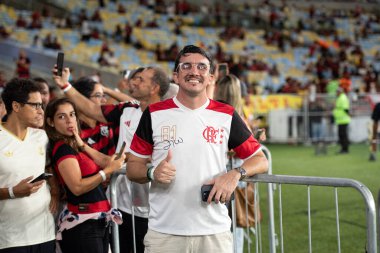 RIO DE JANEIRO, RJ - 02.03.2026 - CAMPEONATO CARIOCA - MADUREIRA X FLAMENGO. Maracana 'da Campeonato Carioca Şampiyonası yarı finali.