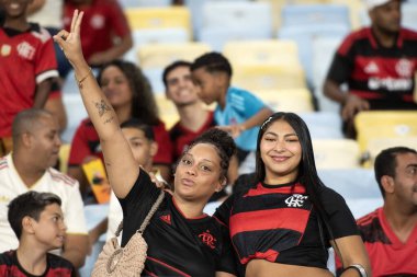 RIO DE JANEIRO, RJ - 02.03.2026 - CAMPEONATO CARIOCA - MADUREIRA X FLAMENGO. Maracana 'da Campeonato Carioca Şampiyonası' nın ikinci ayağı..
