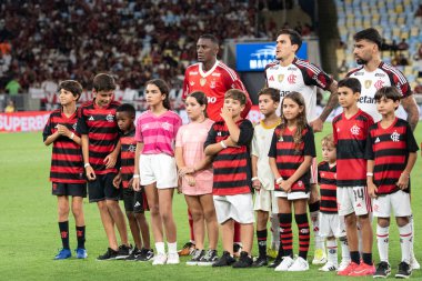 RIO DE JANEIRO, RJ - 02.03.2026 - CAMPEONATO CARIOCA - MADUREIRA X FLAMENGO. Maracana 'da Campeonato Carioca Şampiyonası yarı finali.