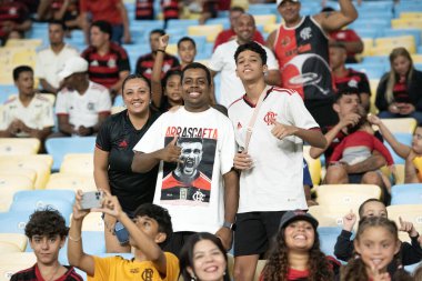 RIO DE JANEIRO, RJ - 02.03.2026 - CAMPEONATO CARIOCA - MADUREIRA X FLAMENGO. Maracana 'da Campeonato Carioca Şampiyonası' nın ikinci ayağı..