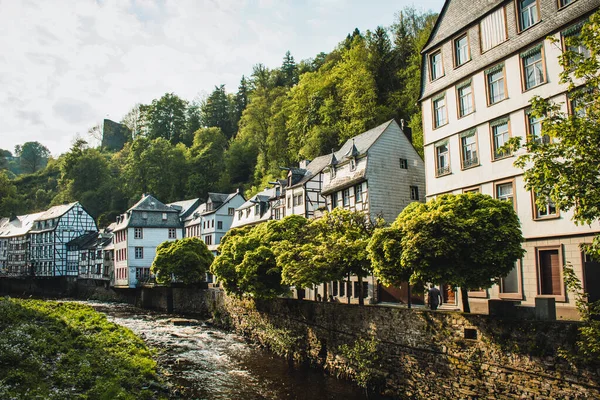 Monschau Eifel Region Small Picturesque Town Noth Rhine Westphalia Germany — Stock Photo, Image