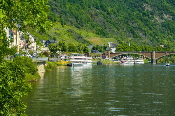 Cochem Small Picturesque Town Moselle River Rhineland Palatinate Germany — Stock Photo, Image