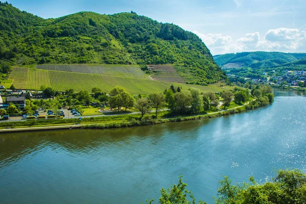 Cochem Petite Ville Pittoresque Moselle Rhénanie Palatinat Allemagne Images De Stock Libres De Droits