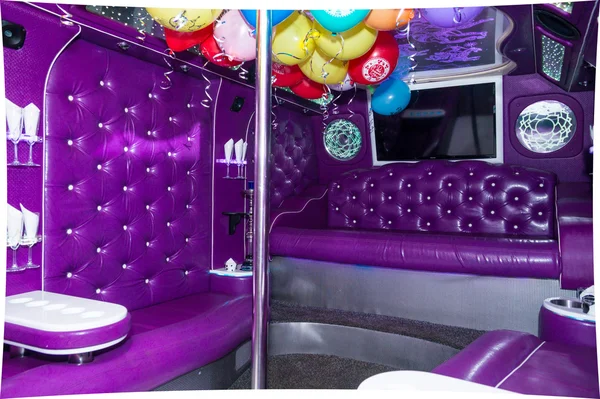 Party bus — Stock Photo, Image