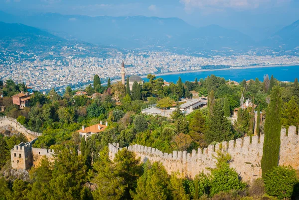 Alanya from the height of bird flight — Stock Photo, Image