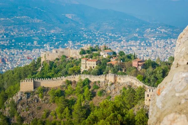 Alanya Kale üzerinden görünümünü