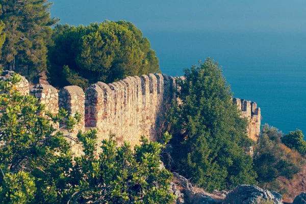 Het kasteel van Alanya — Stockfoto