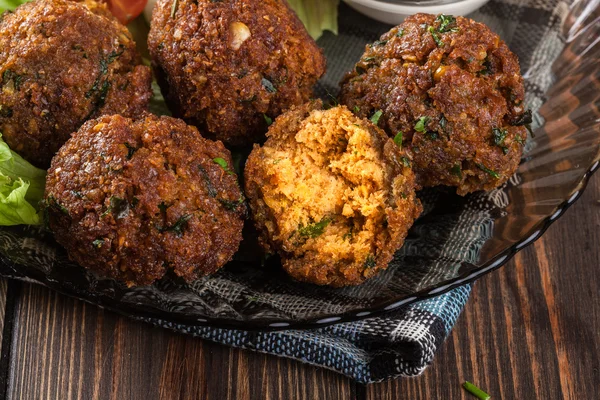 Balles de falafel au pois chiche aux légumes — Photo