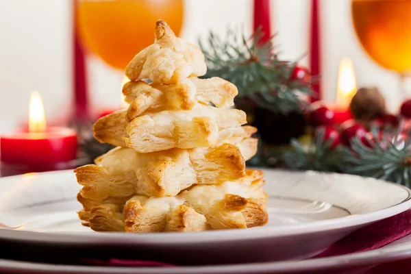 Baked christmas tree — Stock Photo, Image