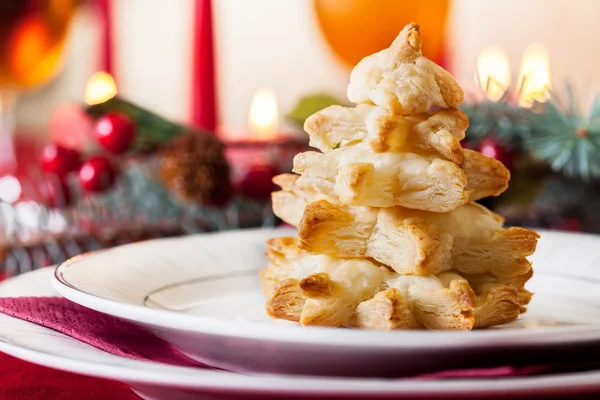 Árvore de natal cozida no forno — Fotografia de Stock