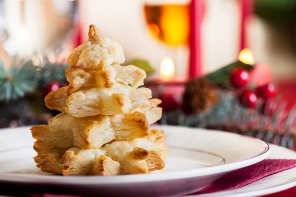 Gebakken kerstboom — Stockfoto