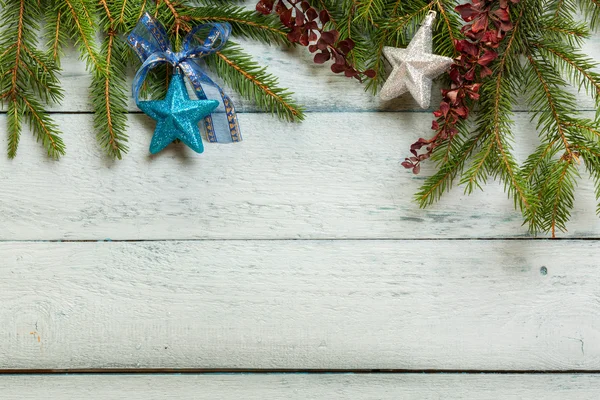 Árbol de Navidad con decoración —  Fotos de Stock