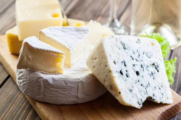 チーズ盛り合わせ — ストック写真