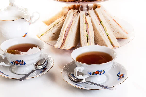 Afternoon tea set — Stock Photo, Image