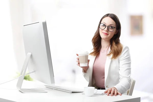 Sessão de assistente financeiro — Fotografia de Stock