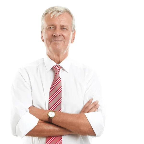 Senior businessman portrait — Stock Photo, Image