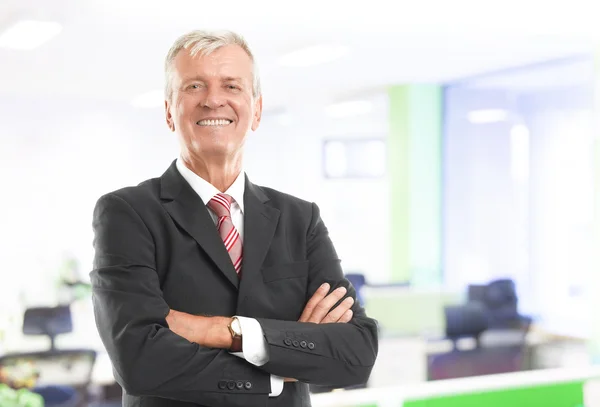 Retrato de empresário sênior — Fotografia de Stock