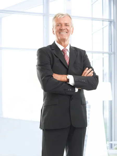 Senior businessman portrait — Stock Photo, Image