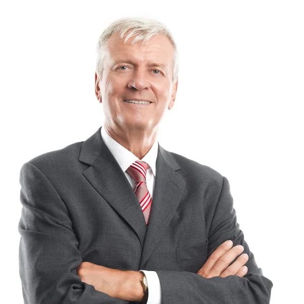 Senior business man — Stock Photo, Image