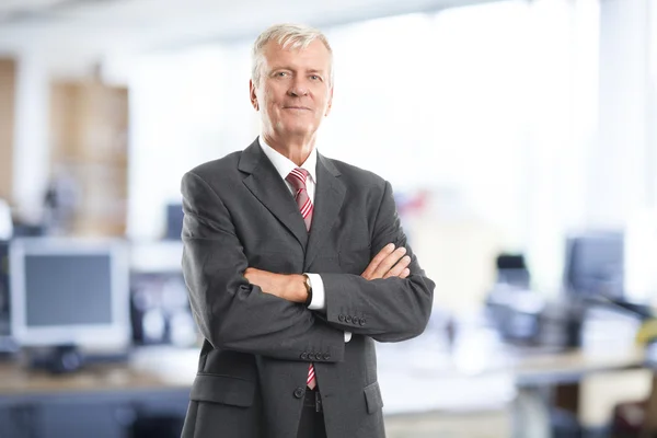 Senior businessman portrait — Stock Photo, Image