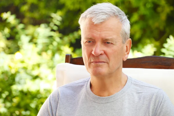 Senior man portrait — Stock Photo, Image