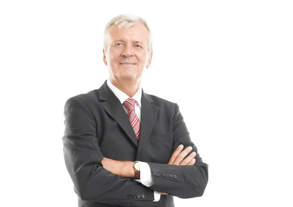 Retrato de empresário sênior — Fotografia de Stock