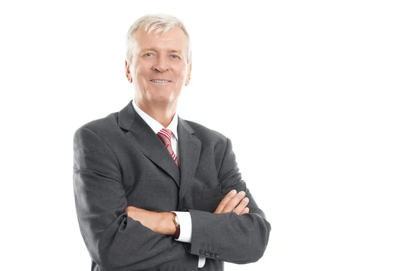 Senior businessman portrait — Stock Photo, Image