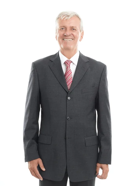 Senior zakenman portret — Stockfoto