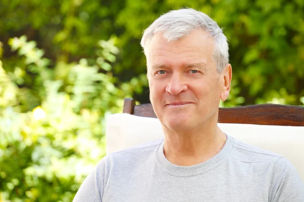 Senior man portrait — Stock Photo, Image