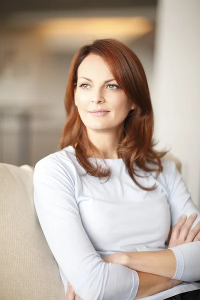 Mature woman portrait — Stock Photo, Image